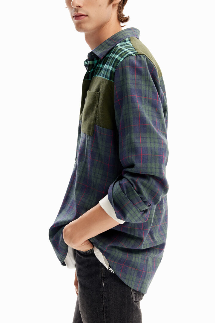 Plaid flannel shirt | Desigual