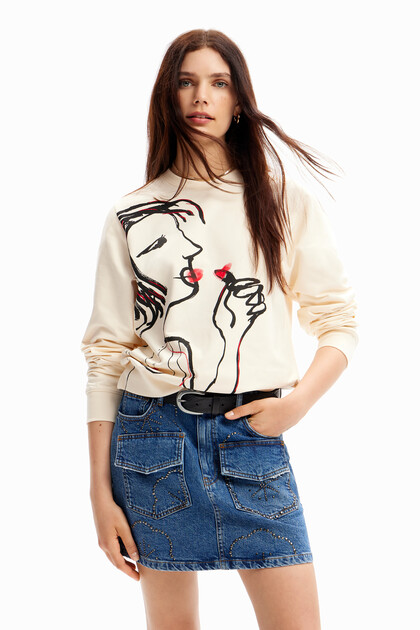 Sudadera ilustración arty