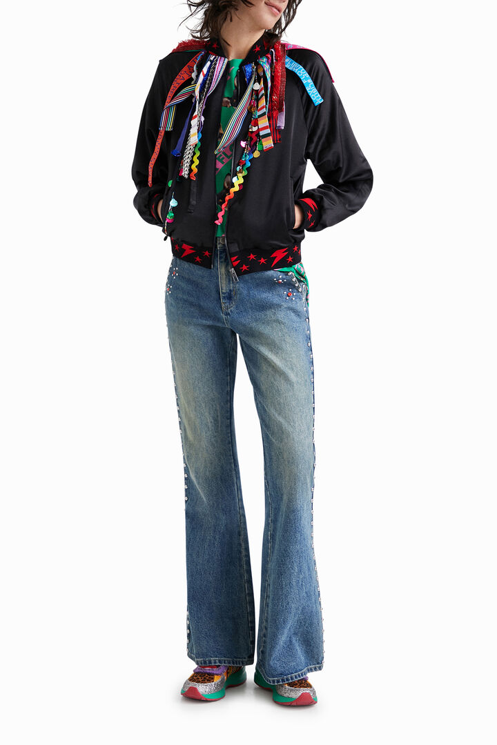 Chaqueta bomber cintas Johnson Hartig | Desigual