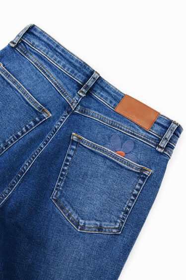 Spodnie dżinsowe z rozszerzanymi nogawkami | Desigual
