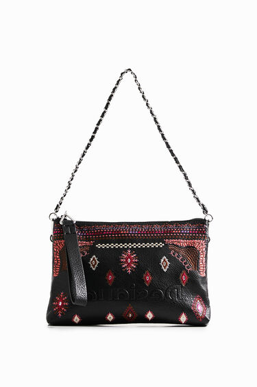 Ethnic embroidery sling bag | Desigual