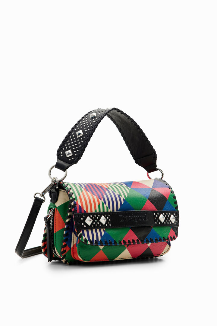 Midsize diamond crossbody bag | Desigual