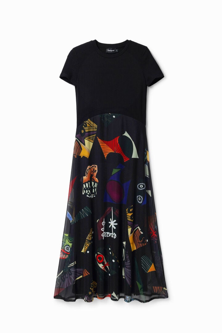 Midi dress combined M. Christian Lacroix | Desigual