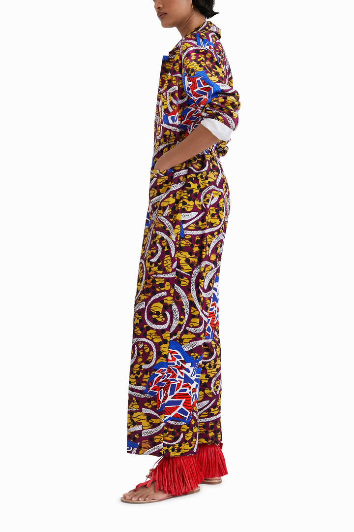 Stella Jean long jumpsuit | Desigual