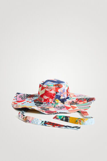 Johnson Hartig patchwork wide-brimmed hat | Desigual