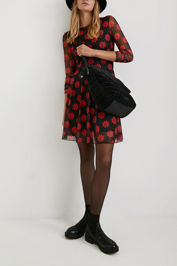 Vestido corto flores | Desigual