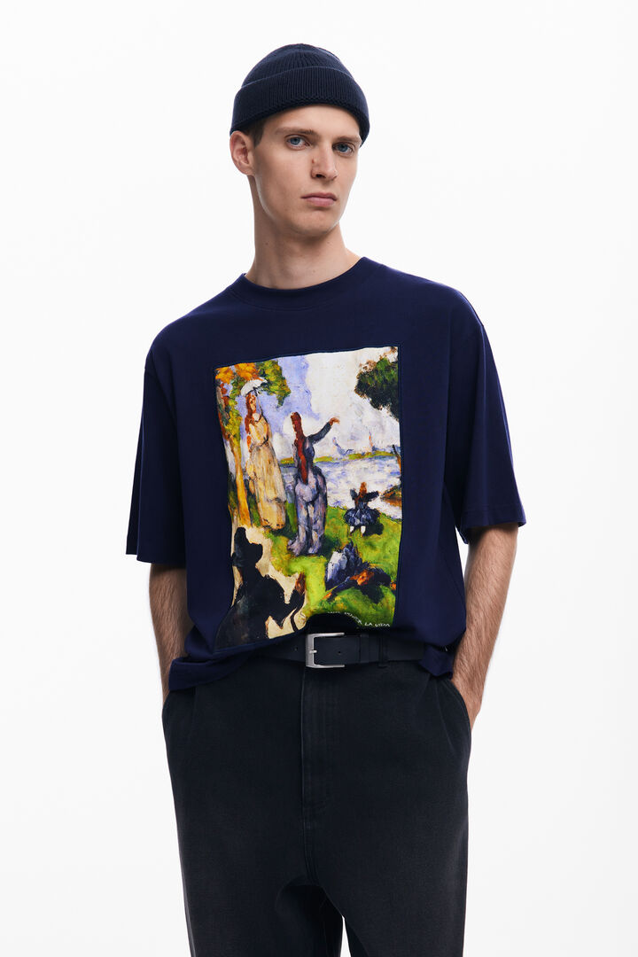 Paint print T-shirt | Desigual