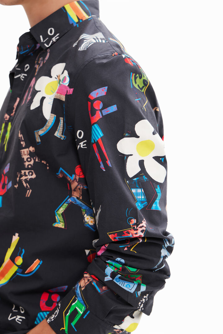 Camisa manga larga dancing | Desigual