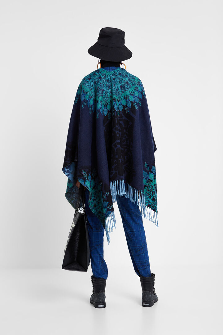 Galactic mandala poncho | Desigual