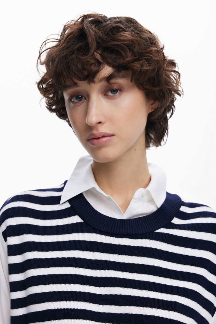 Camisa efecto chaleco | Desigual