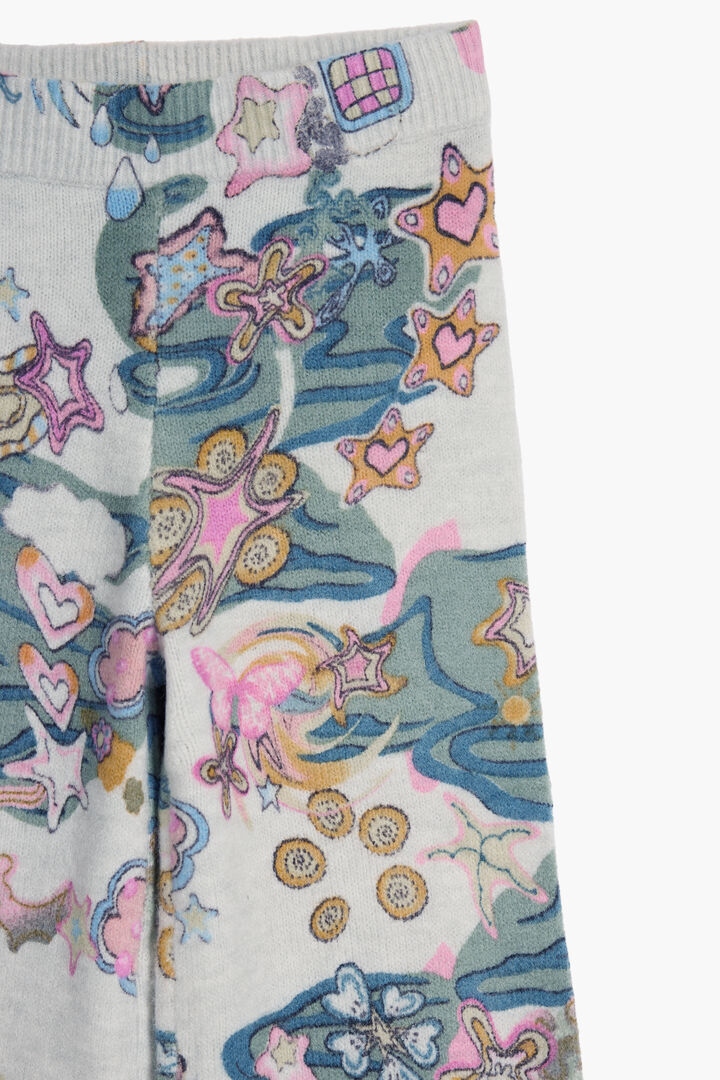 Pantalon élastique à motifs | Desigual