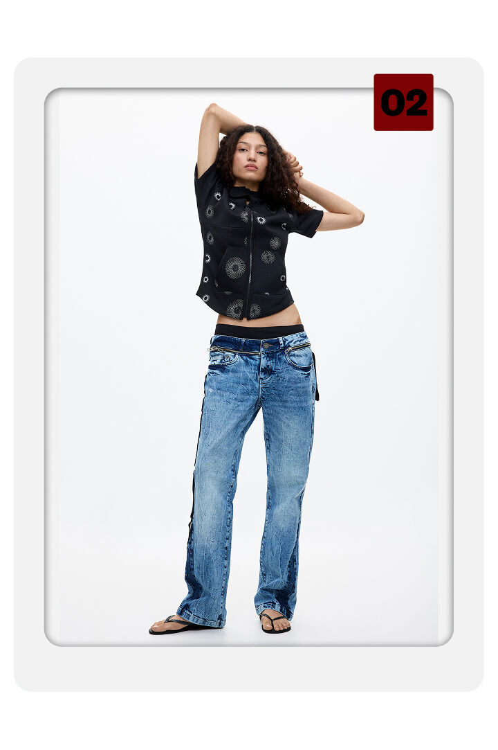 Regular Ottolinger denim trousers