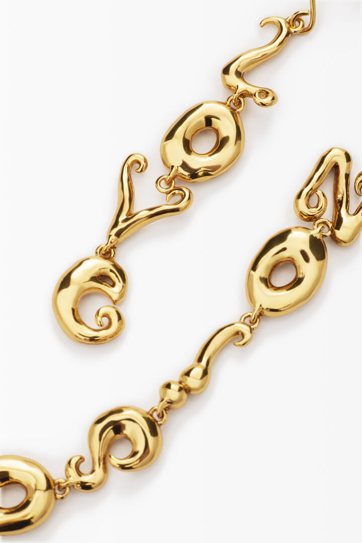 ZALIO LETTER EARRINGS | Desigual