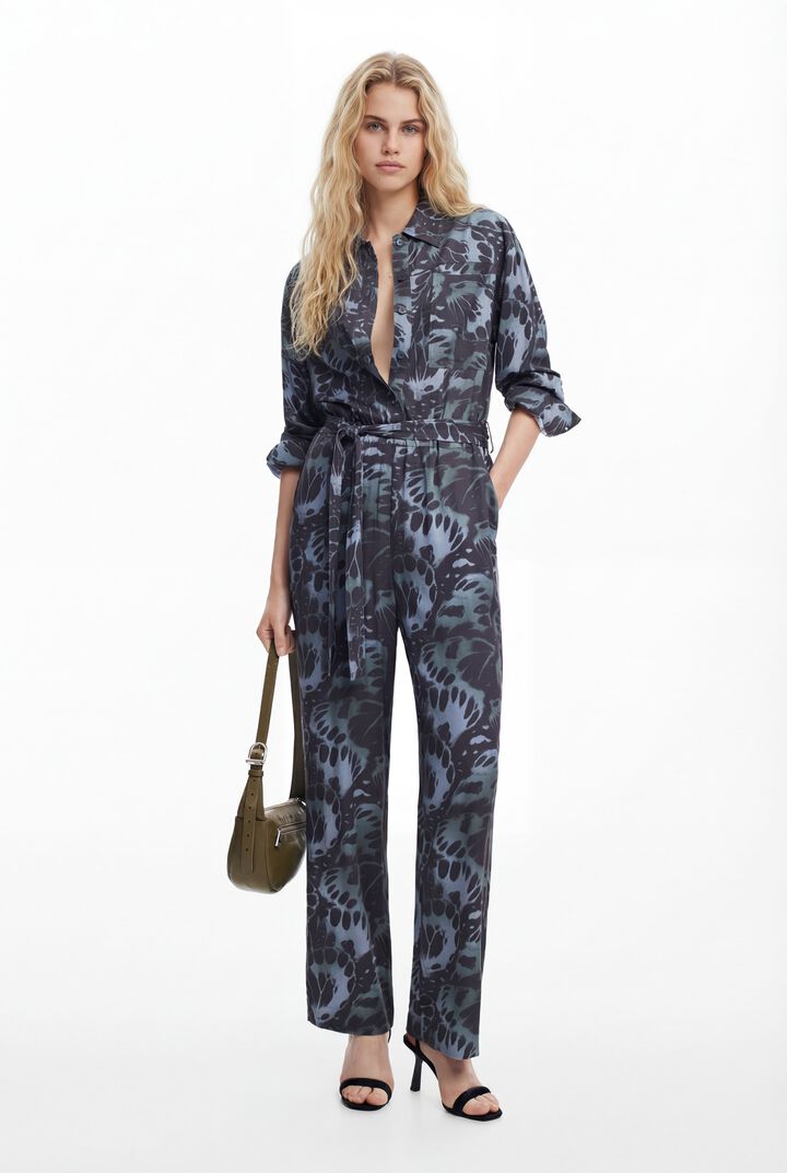 Flowy printed jumpsuit | Desigual
