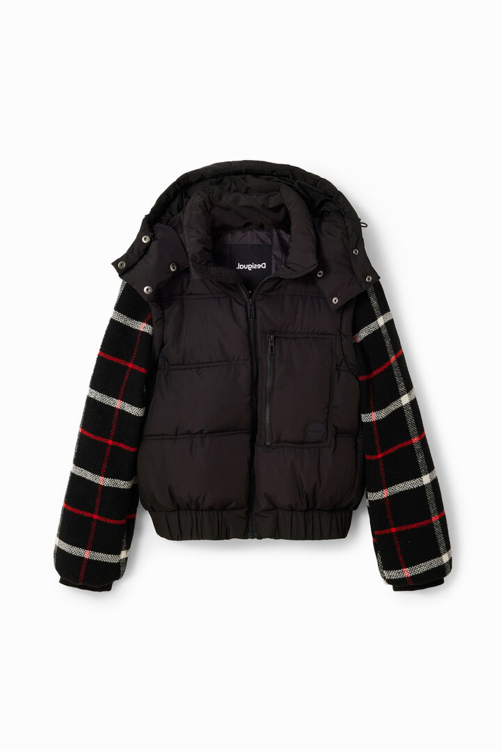Detachable-sleeve padded jacket | Desigual