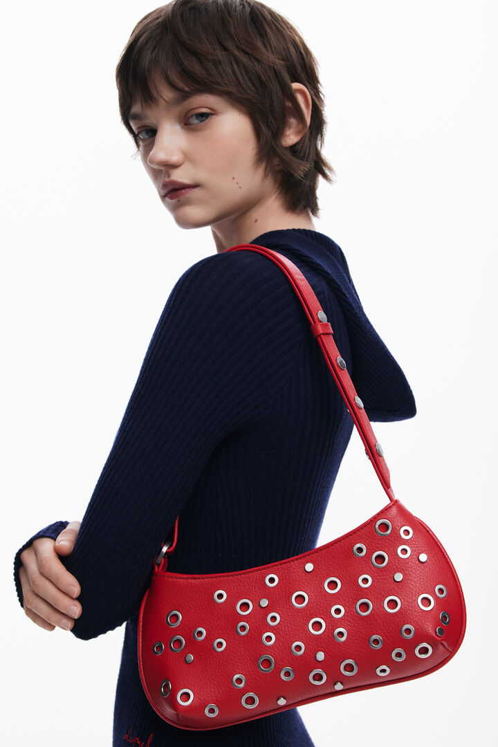 Bolso de mano tachuelas | Desigual