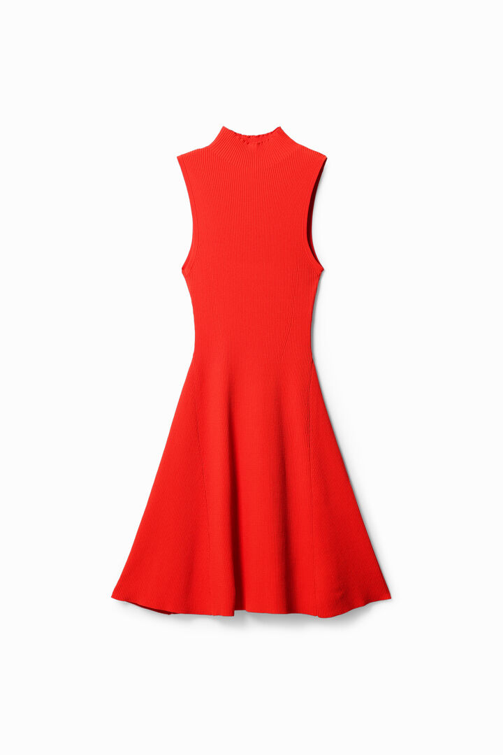 Short ribbed skater dress | Desigual