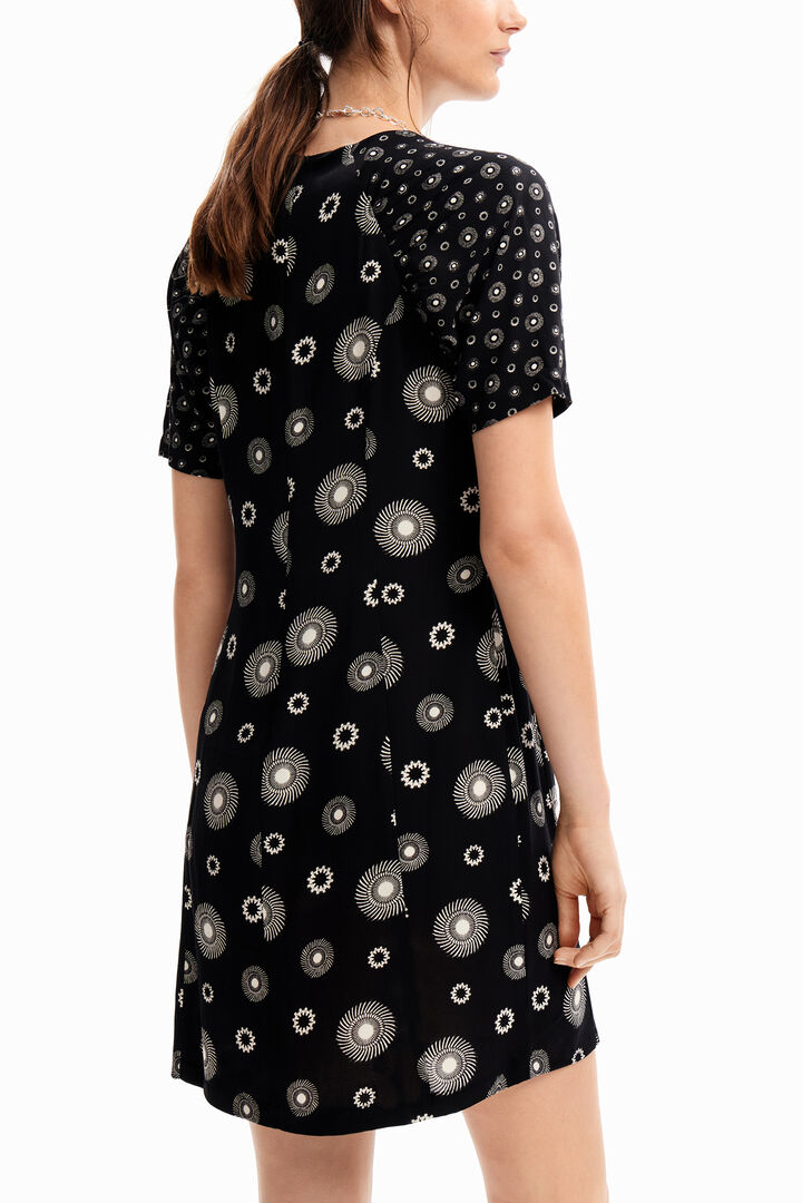 Vestido corto bicolor | Desigual