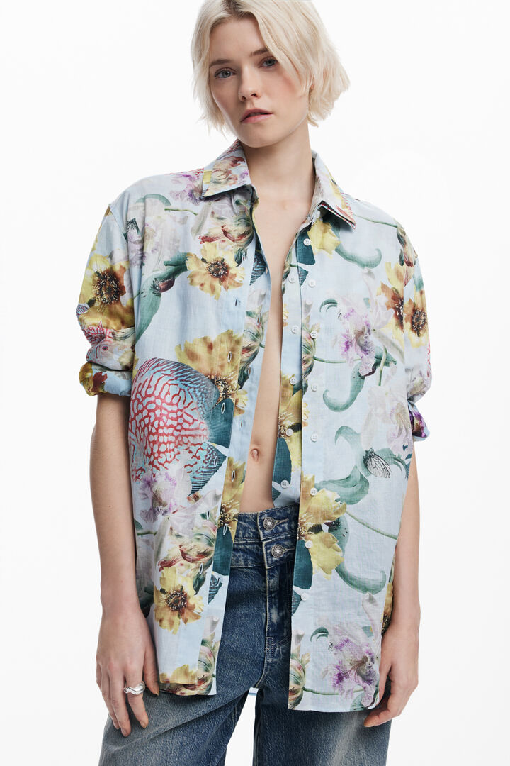Camisa diseñada por Mr. Christian Lacroix | Desigual