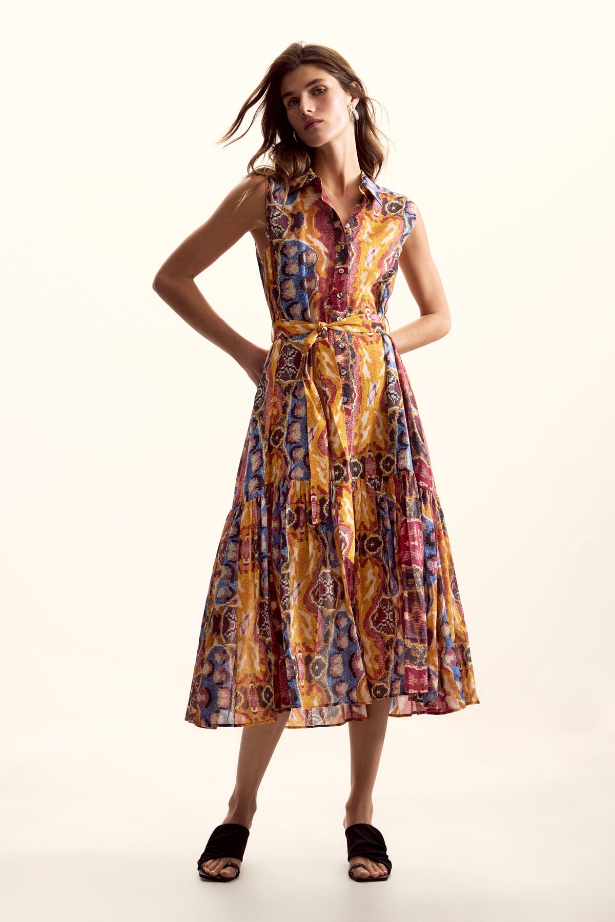 Dress Designed By mr. christian lacroix multicolour Women