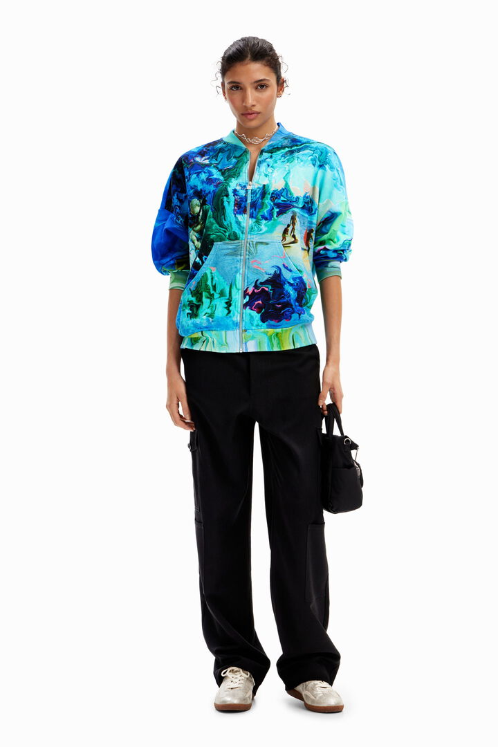 Sweat-shirt arty M. Christian Lacroix