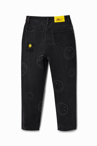 Smiley® straight jeans | Desigual
