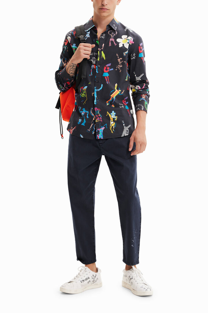 Camisa manga larga dancing | Desigual