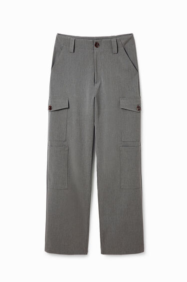 Wide cargo trousers | Desigual