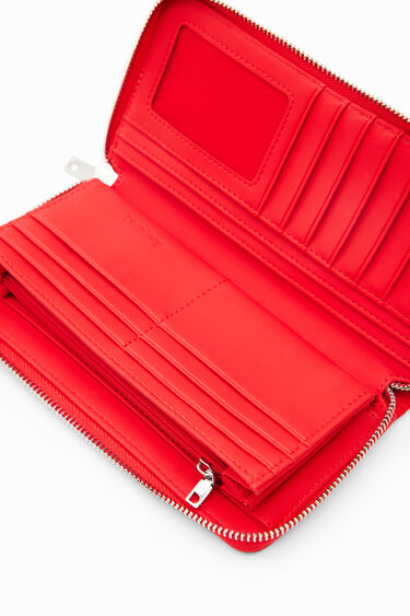 Cartera gran brodada | Desigual