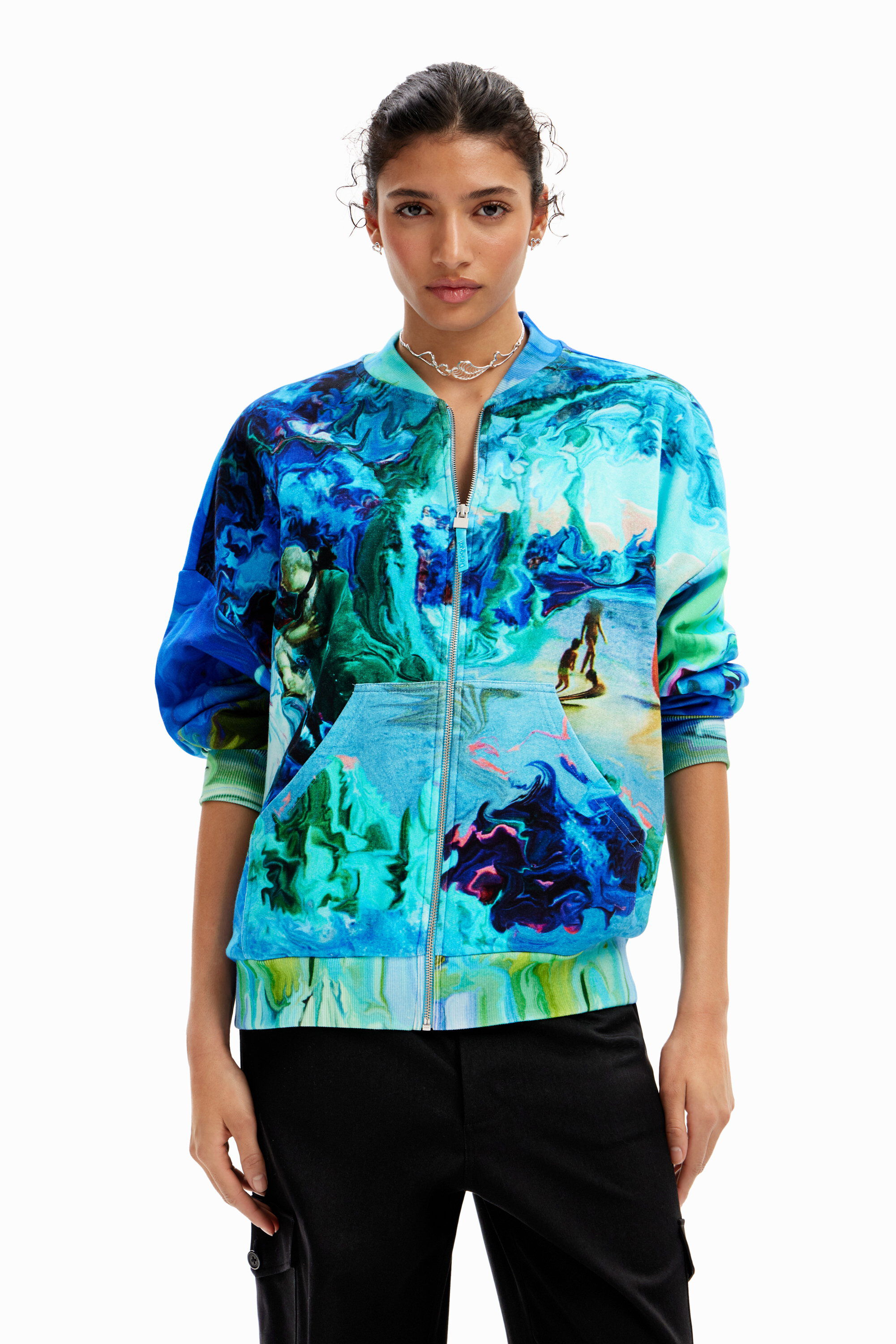 Desigual M. Christian Lacroix arty sweatshirt