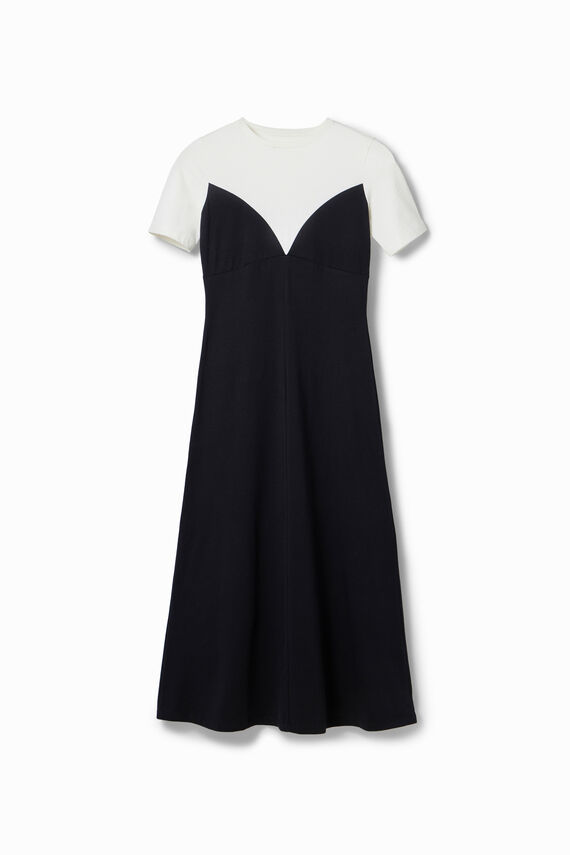 Maitrepierre corset-effect dress