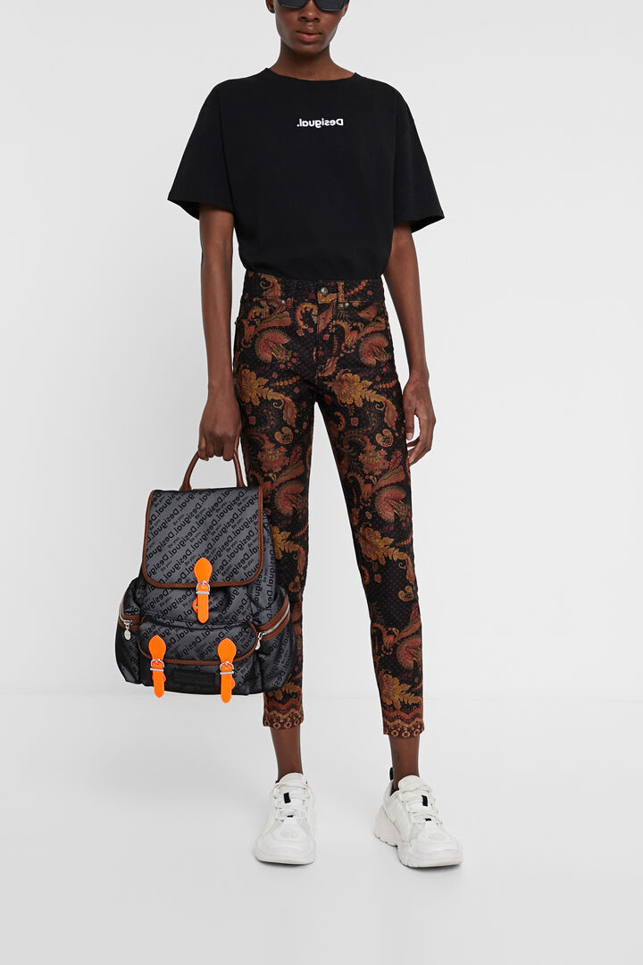 Pantalon skinny ethnique | Desigual