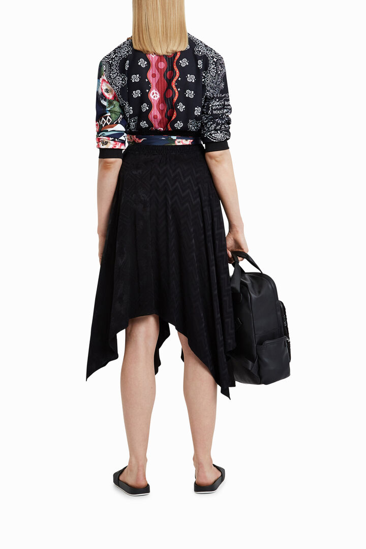 Gonna foulard cintura | Desigual