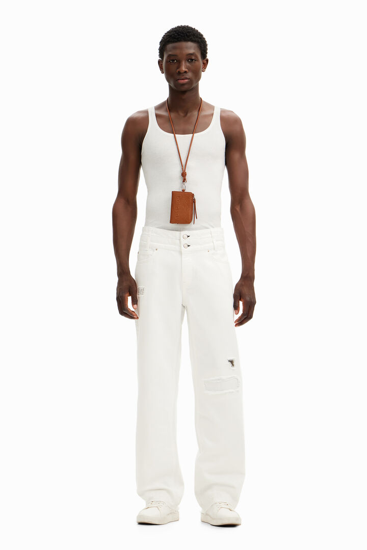 Pantalón largo denim