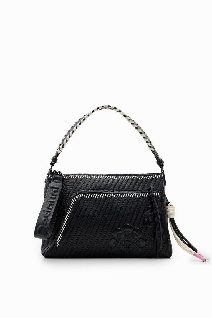 Midsize embossed crossbody bag | Desigual