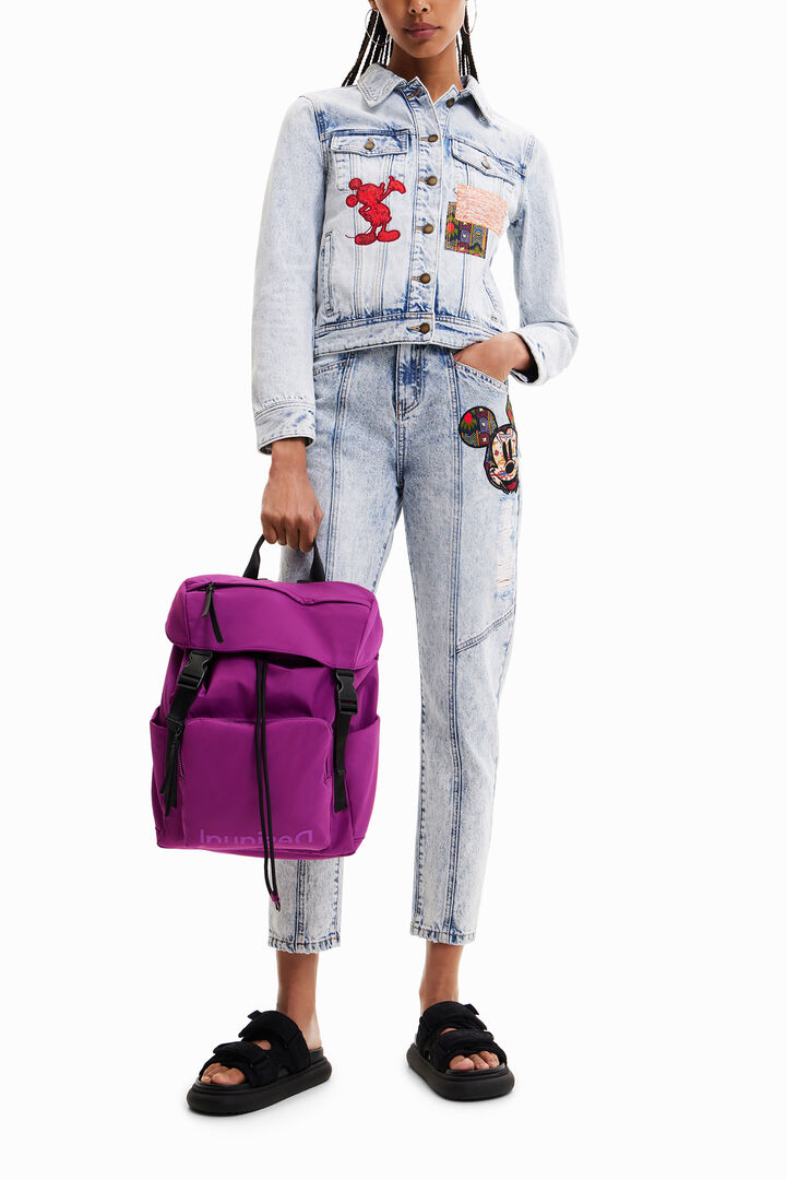 Large recycled backpack | Desigual