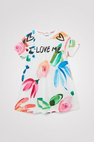 "I love me" dress | Desigual