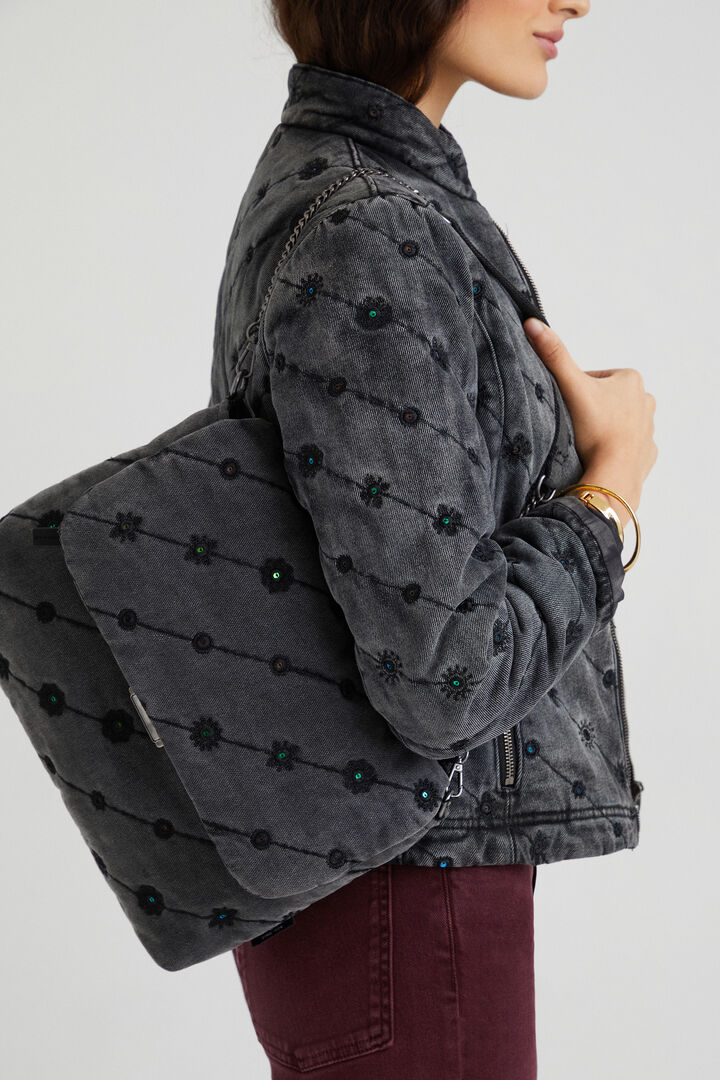 Sac à bandoulière façon jean | Desigual