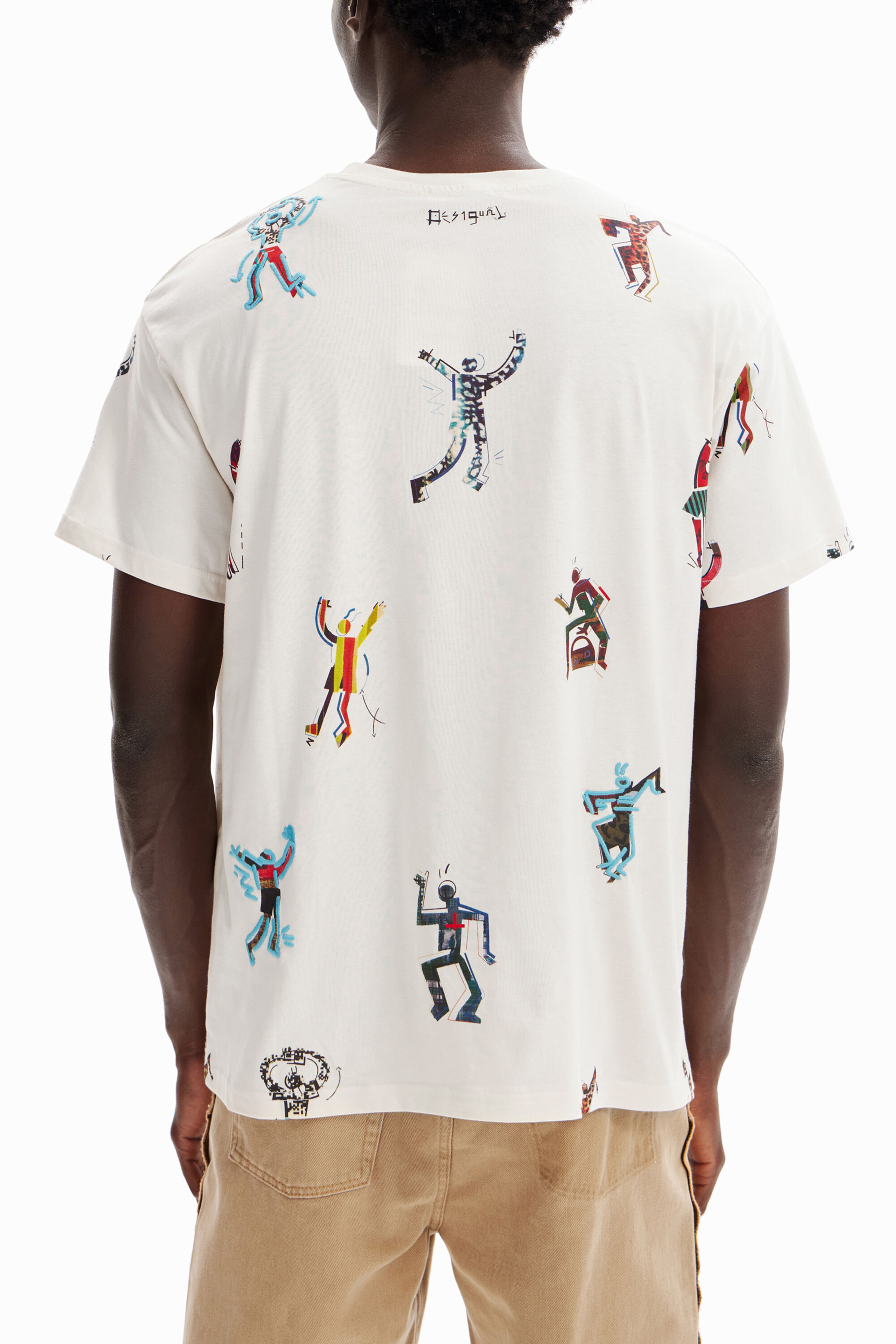 Short-sleeve dancing T-shirt