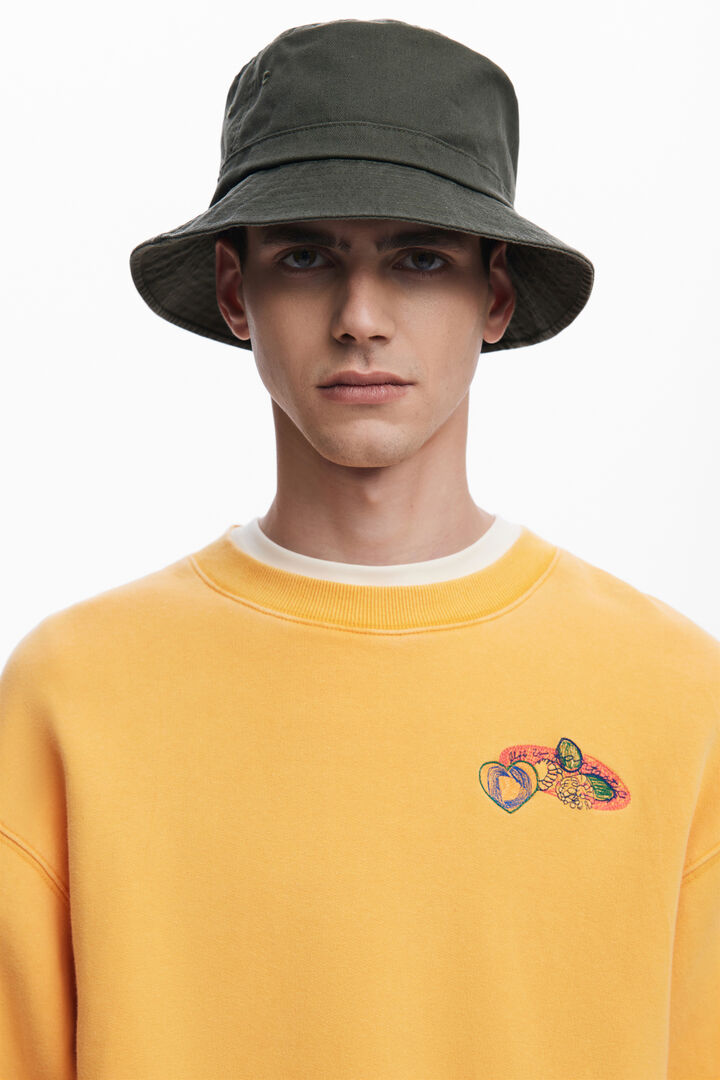 Embroidered sweatshirt | Desigual