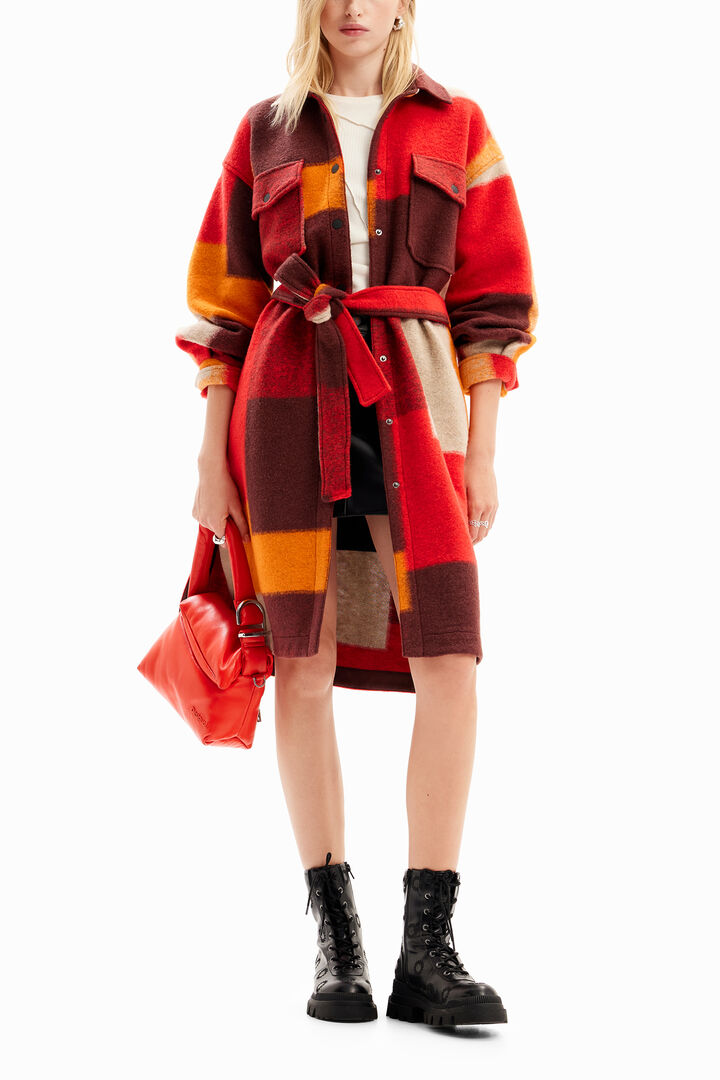 Manteau surchemise carreaux | Desigual