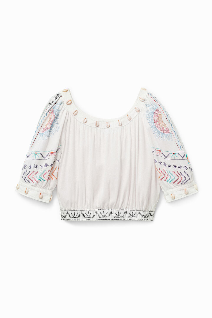 Cropped blouse | Desigual