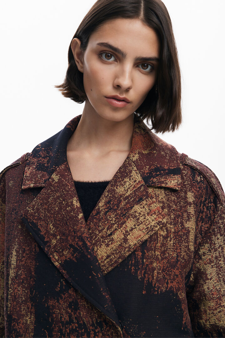Coat designed by Mr. Christian Lacroix | Desigual