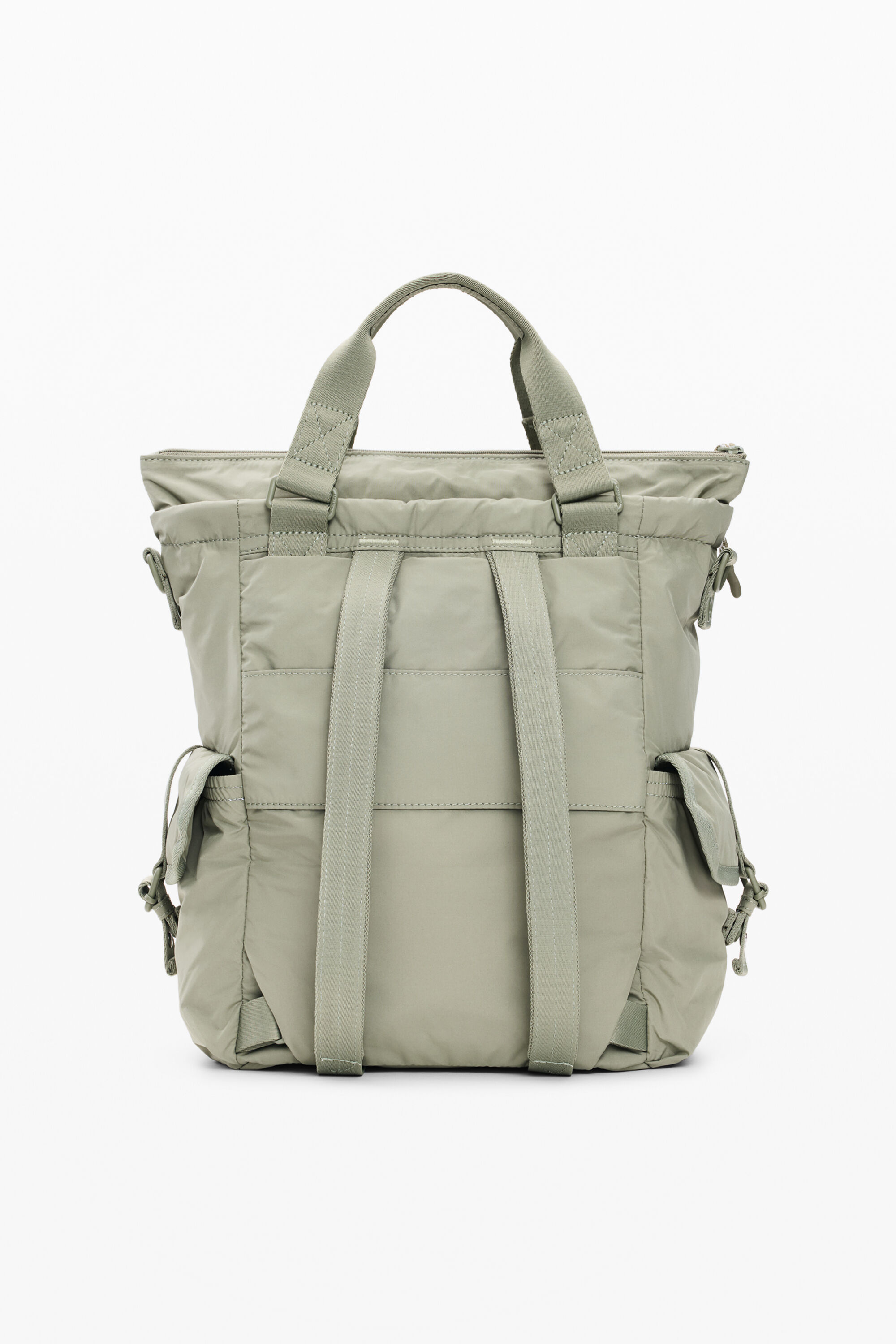 Medium Multi-position Backpack nylon green women's accessories I