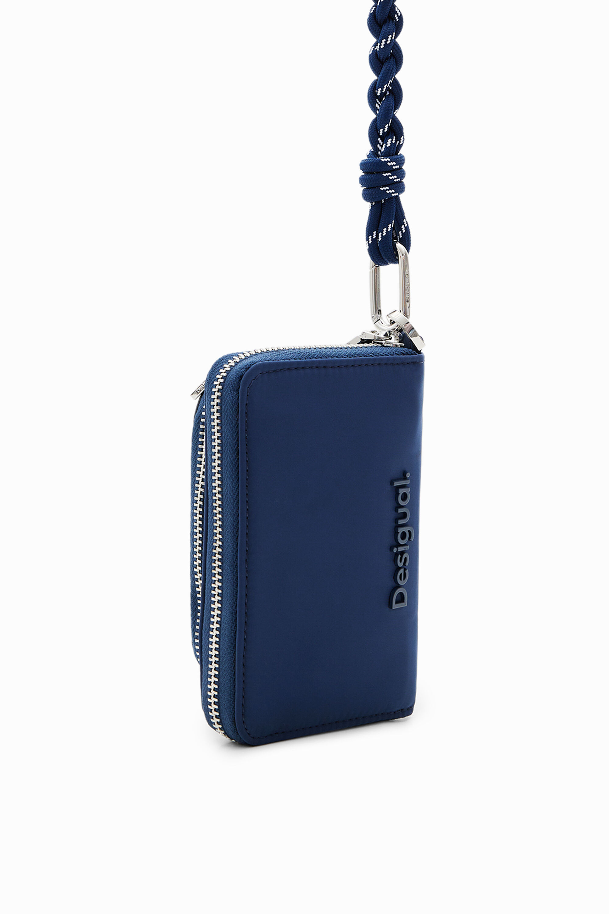 Small wallet with discount strap
