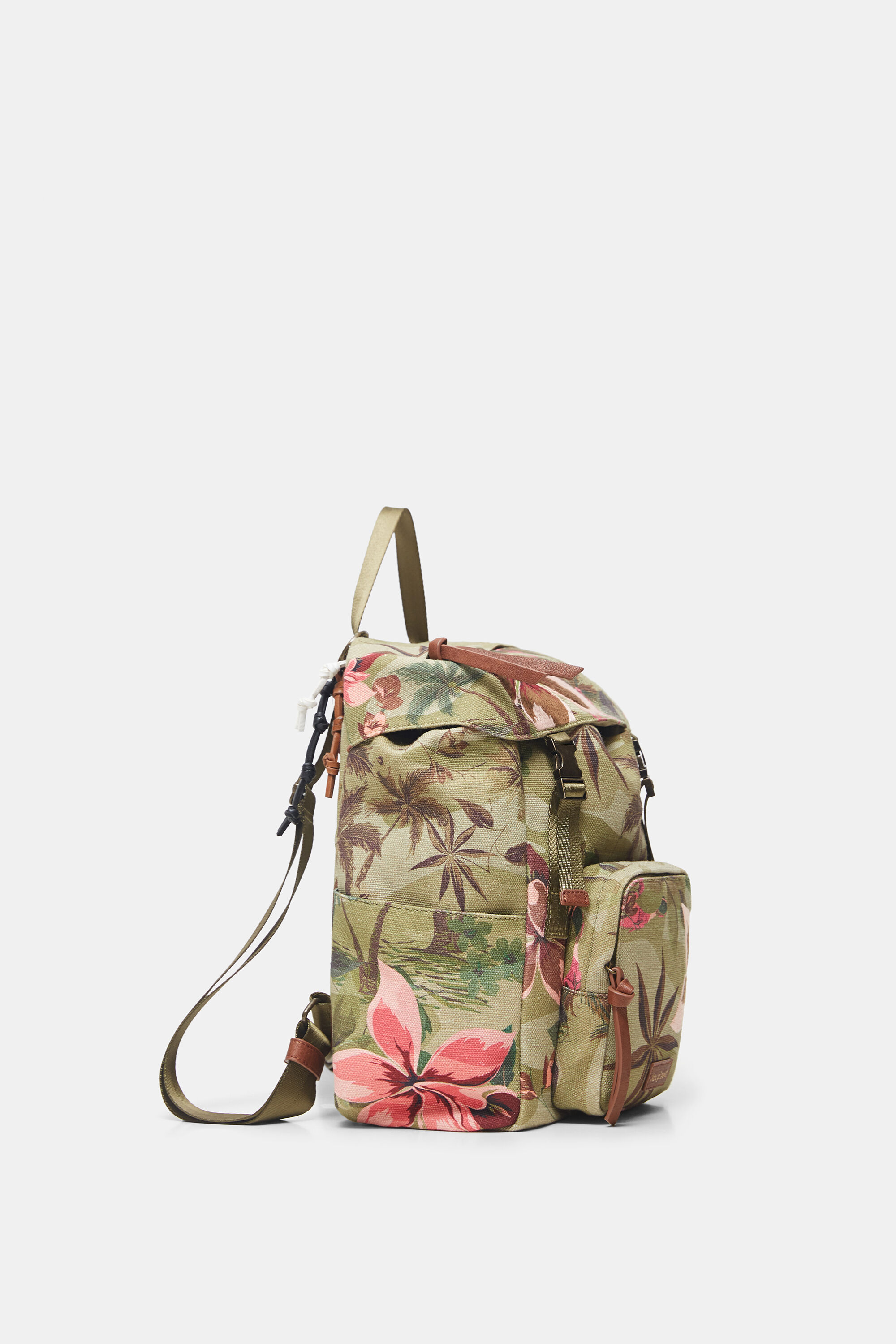 Mochila online verde desigual