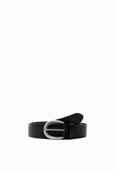 Cinturón hebilla irregular | Desigual
