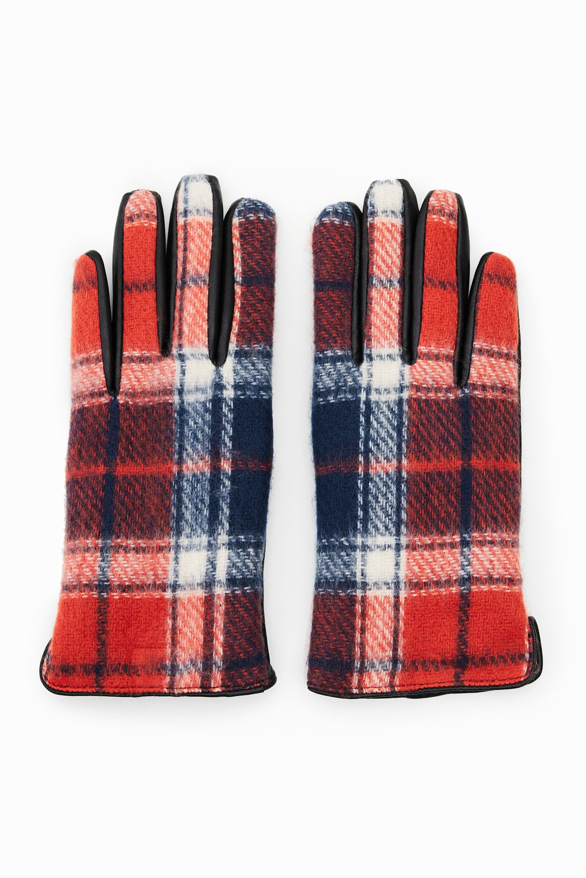 Desigual Guanti scozzesi