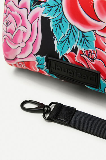 Mini Aktentasche Mit Blumen Desigual Com
