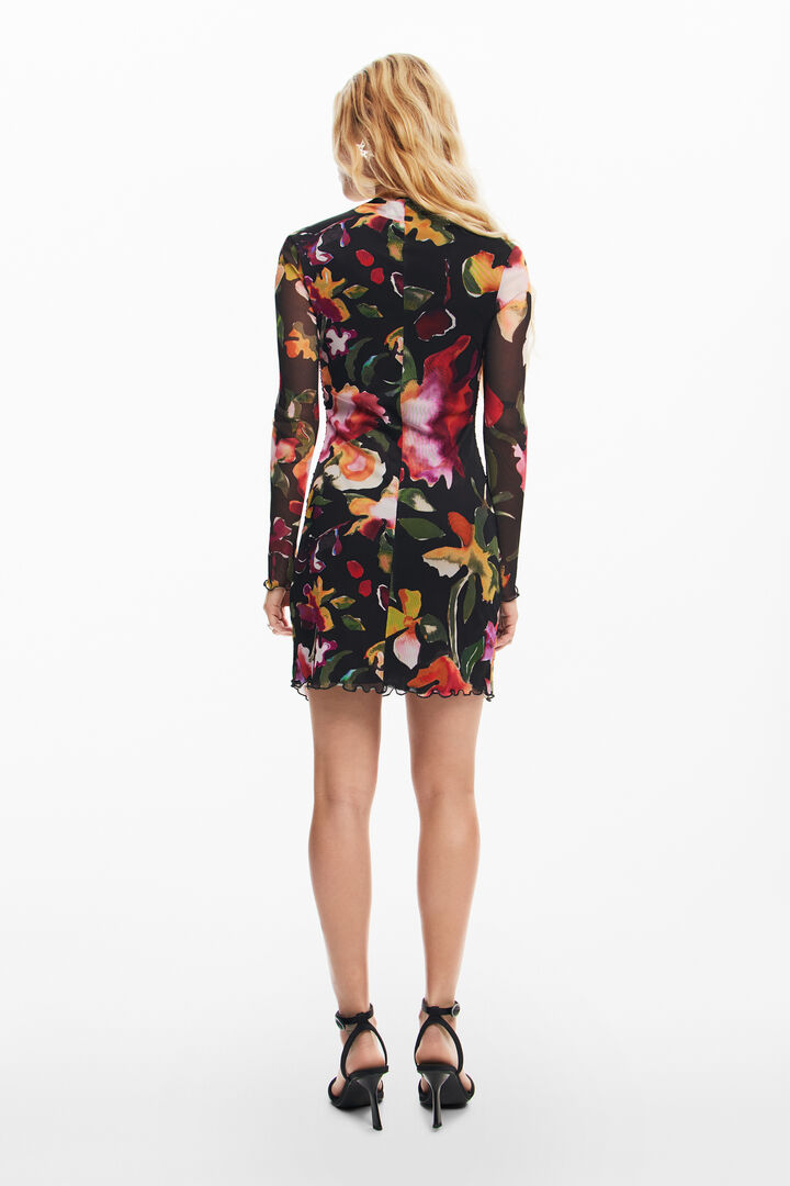 Floral short dress | Desigual